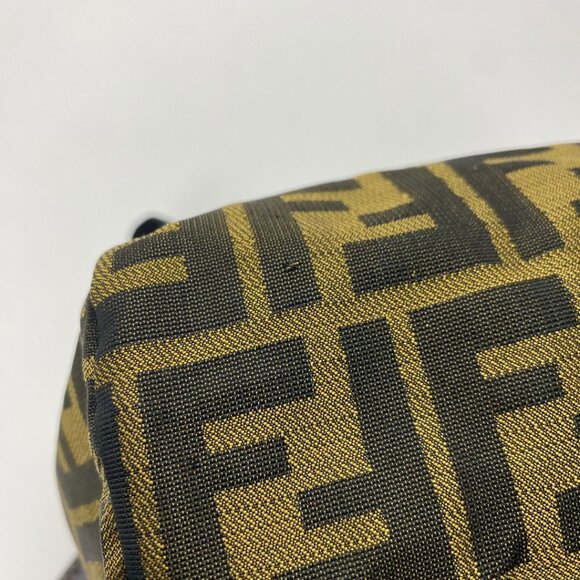 FENDI Zucca Mini Baguette Tote Bag Rare - Picture 6 of 14